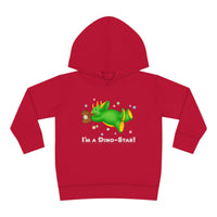 DINO-BUDDIES® - I'm a Dino-Star® with Trey (Triceratops) - Toddler Pullover Fleece Hoodie
