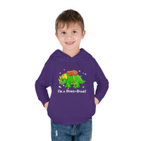 DINO-BUDDIES® - I'm a Dino-Star® with Trey (Triceratops)- Toddler Pullover Fleece Hoodie
