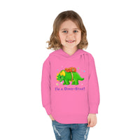 DINO-BUDDIES® - I'm a Dino-Star® with Trey (Triceratops)- Toddler Pullover Fleece Hoodie