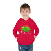 DINO-BUDDIES® - I'm a Dino-Star® with Trey (Triceratops)- Toddler Pullover Fleece Hoodie
