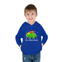 DINO-BUDDIES® - I'm a Dino-Star® with Trey (Triceratops)- Toddler Pullover Fleece Hoodie