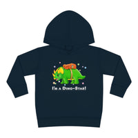 DINO-BUDDIES® - I'm a Dino-Star® with Trey (Triceratops)- Toddler Pullover Fleece Hoodie
