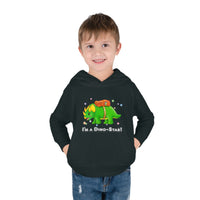 DINO-BUDDIES® - I'm a Dino-Star® with Trey (Triceratops)- Toddler Pullover Fleece Hoodie