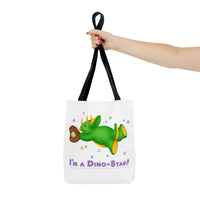 DINO-BUDDIES® - I'm a Dino-Star!® with Trey (Triceratops) - Tote Bag (Gusseted)