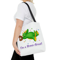 DINO-BUDDIES® - I'm a Dino-Star!® with Trey (Triceratops) - Tote Bag (Gusseted)