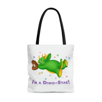 DINO-BUDDIES® - I'm a Dino-Star!® with Trey (Triceratops) - Tote Bag (Gusseted)