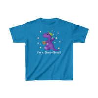 DINO-BUDDIES® - I'm a Dino-Star!® with Ty Bobb (T-Rex Tyrannosaurus) - Cute Dinosaur T-Shirt Youth