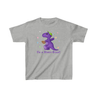 DINO-BUDDIES® - I'm a Dino-Star!® with Ty Bobb (T-Rex Tyrannosaurus) - Cute Dinosaur T-Shirt Youth