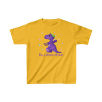 DINO-BUDDIES® - I'm a Dino-Star!® with Ty Bobb (T-Rex Tyrannosaurus) - Cute Dinosaur T-Shirt Youth