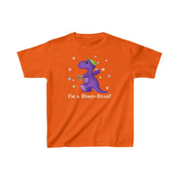 DINO-BUDDIES® - I'm a Dino-Star!® with Ty Bobb (T-Rex Tyrannosaurus) - Cute Dinosaur T-Shirt Youth