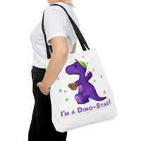 DINO-BUDDIES® - I'm a Dino-Star!® with Ty Bobb (T-Rex Tyrannosaurus) - Tote Bag (Gusseted)