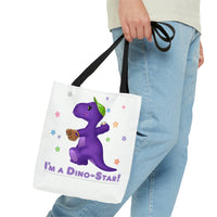 DINO-BUDDIES® - I'm a Dino-Star!® with Ty Bobb (T-Rex Tyrannosaurus) - Tote Bag (Gusseted)