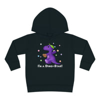 DINO-BUDDIES® - I'm a Dino-Star® with Ty Bobb (Tyrannosaurus) - Toddler Pullover Fleece Hoodie