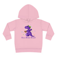 DINO-BUDDIES® - I'm a Dino-Star® with Ty Bobb (Tyrannosaurus) - Toddler Pullover Fleece Hoodie