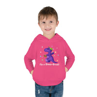 DINO-BUDDIES® - I'm a Dino-Star® with Ty Bobb (Tyrannosaurus) - Toddler Pullover Fleece Hoodie