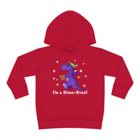 DINO-BUDDIES® - I'm a Dino-Star® with Ty Bobb (Tyrannosaurus) - Toddler Pullover Fleece Hoodie