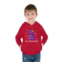 DINO-BUDDIES® - I'm a Dino-Star® with Ty Bobb (Tyrannosaurus) - Toddler Pullover Fleece Hoodie