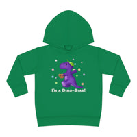 DINO-BUDDIES® - I'm a Dino-Star® with Ty Bobb (Tyrannosaurus) - Toddler Pullover Fleece Hoodie