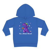 DINO-BUDDIES® - I'm a Dino-Star® with Ty Bobb (Tyrannosaurus) - Toddler Pullover Fleece Hoodie