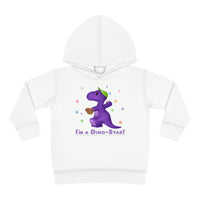DINO-BUDDIES® - I'm a Dino-Star® with Ty Bobb (Tyrannosaurus) - Toddler Pullover Fleece Hoodie