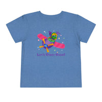 DINO-BUDDIES® - Let's Dino-Soar!™ with Trey (T-Rex Tyrannosaurus) in Airplane - Cute Dinosaur T-Shirt Toddler