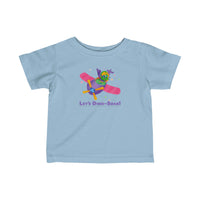 DINO-BUDDIES® - Let's Dino-Soar™ with Trey (Triceratops) in Airplane - Infant Fine Jersey Tee