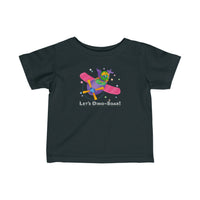 DINO-BUDDIES® - Let's Dino-Soar™ with Trey (Triceratops) in Airplane - Infant Fine Jersey Tee