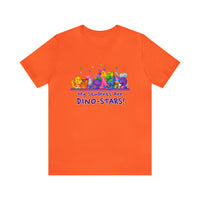 DINO-BUDDIES® - My Students Are Dino-Stars® Group - Unisex Adult Jersey Short Sleeve Tee