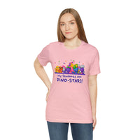 DINO-BUDDIES® - My Students Are Dino-Stars® Group - Unisex Adult Jersey Short Sleeve Tee