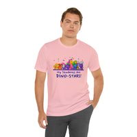 DINO-BUDDIES® - My Students Are Dino-Stars® Group - Unisex Adult Jersey Short Sleeve Tee