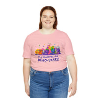 DINO-BUDDIES® - My Students Are Dino-Stars® Group - Unisex Adult Jersey Short Sleeve Tee