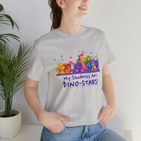 DINO-BUDDIES® - My Students Are Dino-Stars® Group - Unisex Adult Jersey Short Sleeve Tee