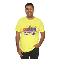 DINO-BUDDIES® - My Students Are Dino-Stars® Group - Unisex Adult Jersey Short Sleeve Tee