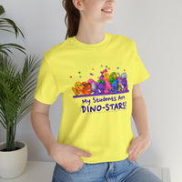 DINO-BUDDIES® - My Students Are Dino-Stars® Group - Unisex Adult Jersey Short Sleeve Tee