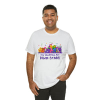 DINO-BUDDIES® - My Students Are Dino-Stars® Group - Unisex Adult Jersey Short Sleeve Tee