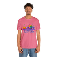 DINO-BUDDIES® - My Students Are Dino-Stars® Group - Unisex Adult Jersey Short Sleeve Tee