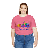 DINO-BUDDIES® - My Students Are Dino-Stars® Group - Unisex Adult Jersey Short Sleeve Tee