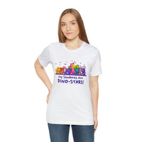 DINO-BUDDIES® - My Students Are Dino-Stars® Group - Unisex Adult Jersey Short Sleeve Tee