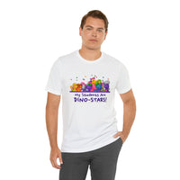 DINO-BUDDIES® - My Students Are Dino-Stars® Group - Unisex Adult Jersey Short Sleeve Tee