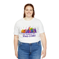 DINO-BUDDIES® - My Students Are Dino-Stars® Group - Unisex Adult Jersey Short Sleeve Tee