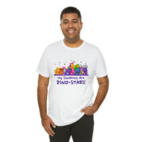 DINO-BUDDIES® - My Students Are Dino-Stars® Group - Unisex Adult Jersey Short Sleeve Tee