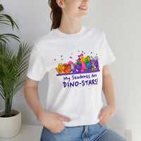 DINO-BUDDIES® - My Students Are Dino-Stars® Group - Unisex Adult Jersey Short Sleeve Tee