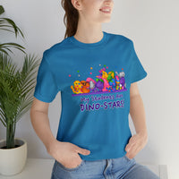 DINO-BUDDIES® - My Students Are Dino-Stars® Group - Unisex Adult Jersey Short Sleeve Tee