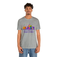 DINO-BUDDIES® - My Students Are Dino-Stars® Group - Unisex Adult Jersey Short Sleeve Tee