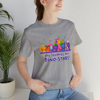 DINO-BUDDIES® - My Students Are Dino-Stars® Group - Unisex Adult Jersey Short Sleeve Tee