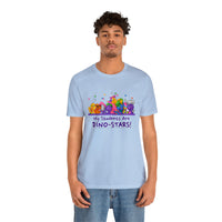 DINO-BUDDIES® - My Students Are Dino-Stars® Group - Unisex Adult Jersey Short Sleeve Tee