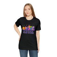 DINO-BUDDIES® - My Students Are Dino-Stars® Group - Unisex Adult Jersey Short Sleeve Tee