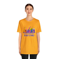 DINO-BUDDIES® - My Students Are Dino-Stars® Group - Unisex Adult Jersey Short Sleeve Tee