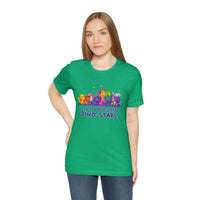 DINO-BUDDIES® - My Students Are Dino-Stars® Group - Unisex Adult Jersey Short Sleeve Tee