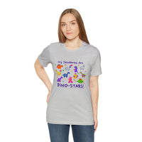 DINO-BUDDIES® - My Students Are Dino-Stars® - Unisex Adult Jersey Short Sleeve Tee